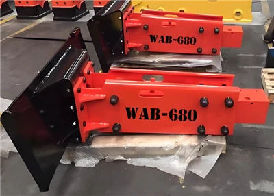 جرافة انزلاقية التوجيه الكسارة الهيدروليكية